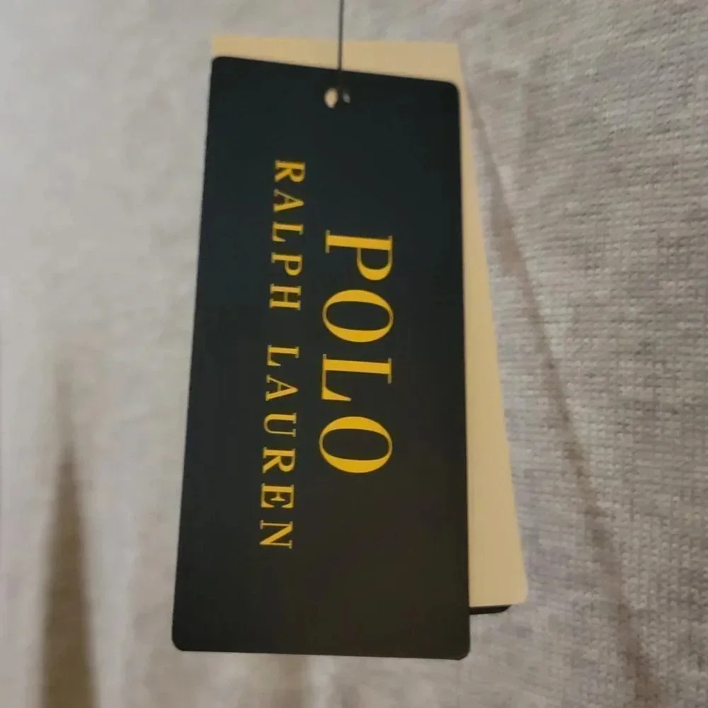 Polo Ralph Lauren Men's Gray Long Sleeve Crew Neck Pima Cotton Sweater Size XL